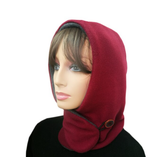 Unisex Kapuzenschal für kalte Wintertage 3