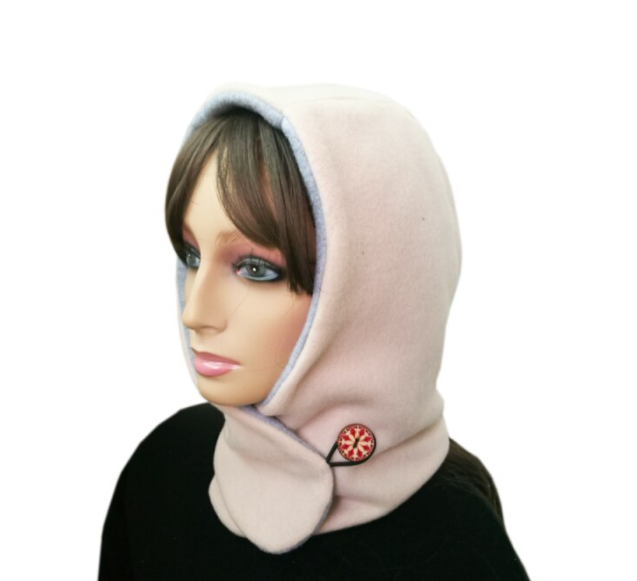 Unisex Kapuzenschal für kalte Wintertage 7
