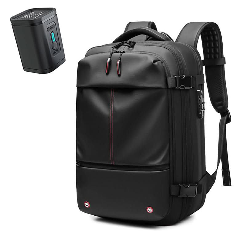 Unisex Laptop Rucksack Komprimierbar mit 17 Zoll Laptopfach für Reisen und Business 10