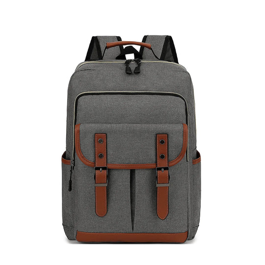 Unisex Laptop Rucksack Vintage Stil Mit Wasserdichtem Design 8