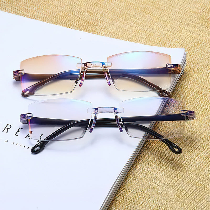 Unisex Lesebrille Multifokal mit Blaulichtfilter für Damen und Herren 1