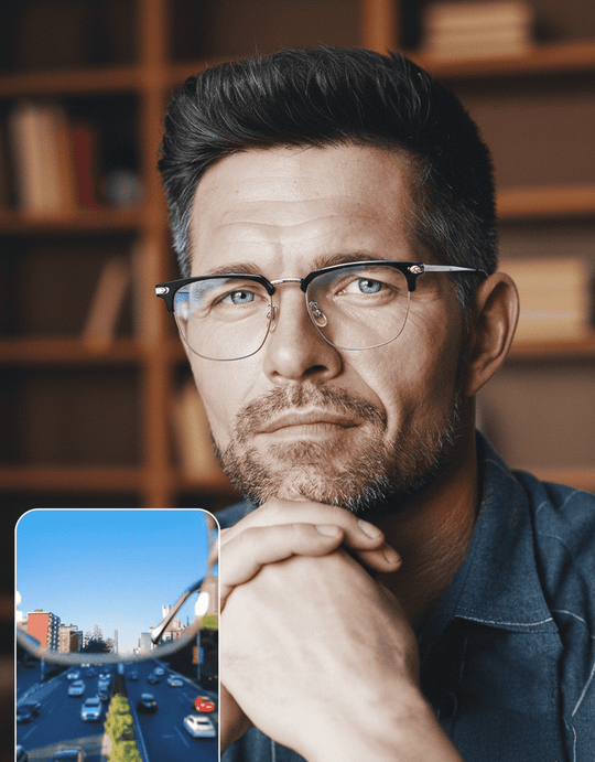 Unisex Lesebrille mit Blaulichtfilter Ultraleicht 3