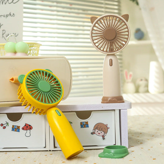 Unisex Mini Ventilator USB Tragbar Klein Handventilator Kompakt 2