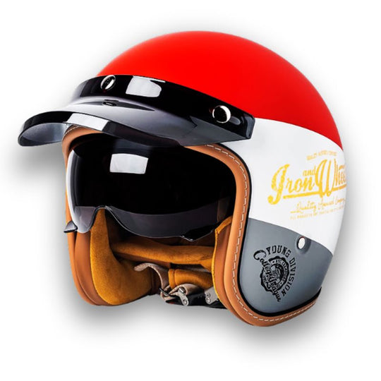 Unisex Motorradhelm mit Stil und Sicherheit 0