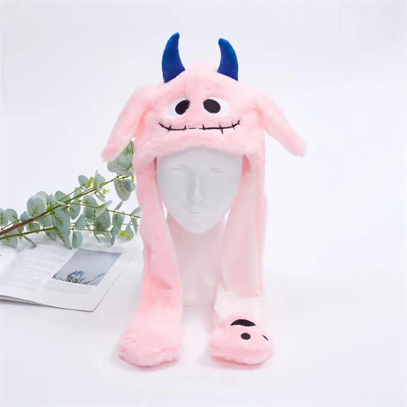 Unisex Mütze mit Wackelohren für Cosplay und festliche Anlässe 18
