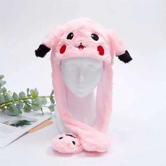 Unisex Mütze mit Wackelohren für Cosplay und festliche Anlässe 40