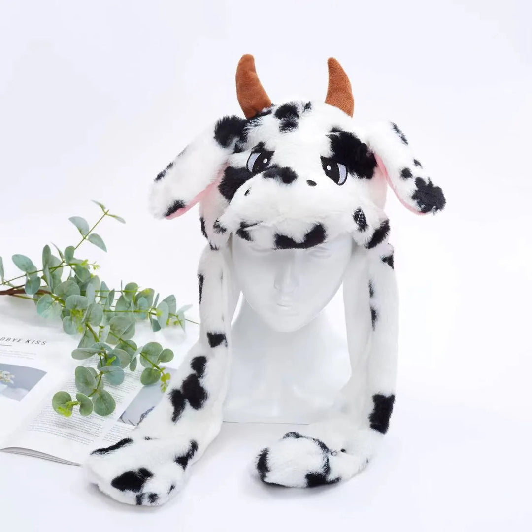 Unisex Mütze mit Wackelohren für Cosplay und festliche Anlässe 45