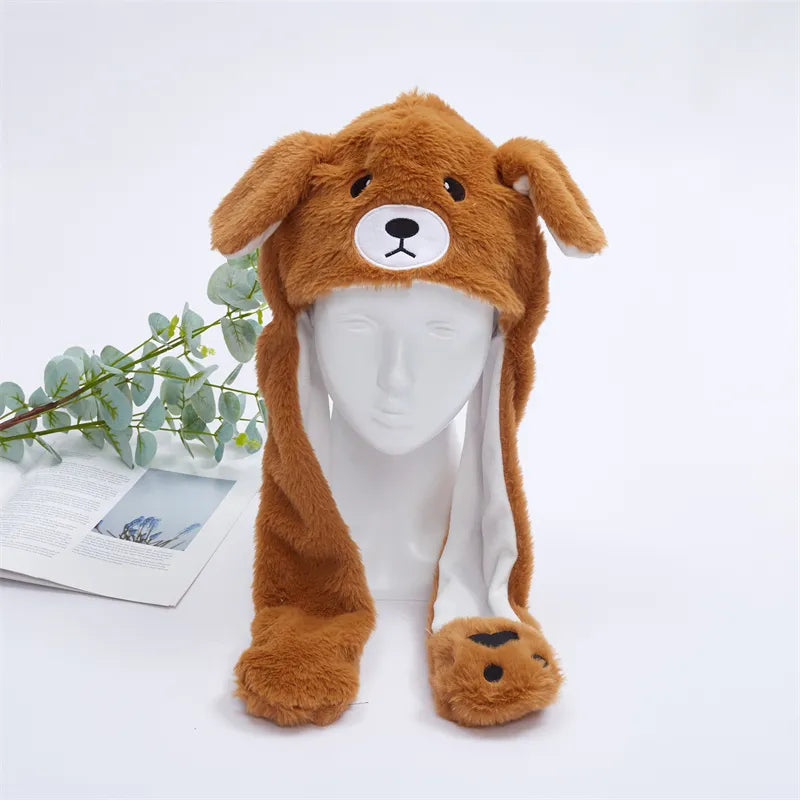 Unisex Mütze mit Wackelohren für Cosplay und festliche Anlässe 6