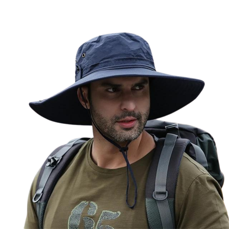 Unisex Outdoor Bucket Hut mit Kinnband 1