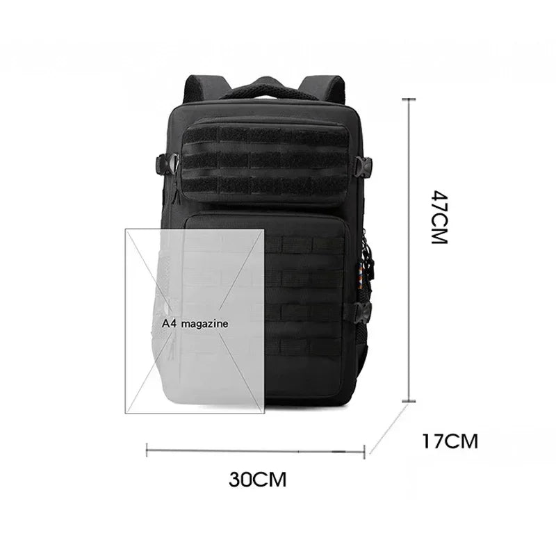 Unisex Outdoor Rucksack 45L für Camping und Wandern 1