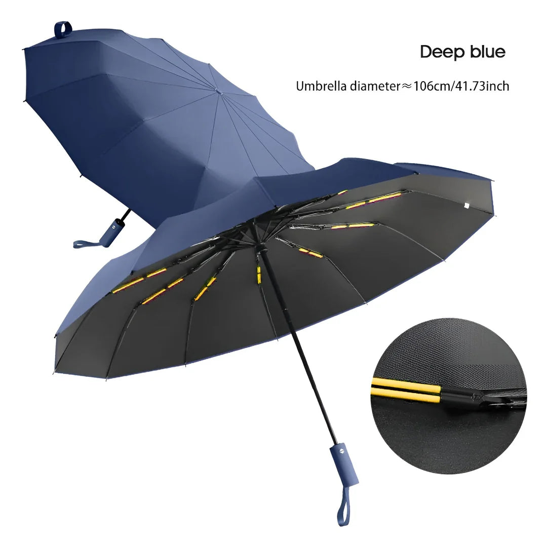 Unisex Regenschirm mit UV-Schutz und windfester Konstruktion 2