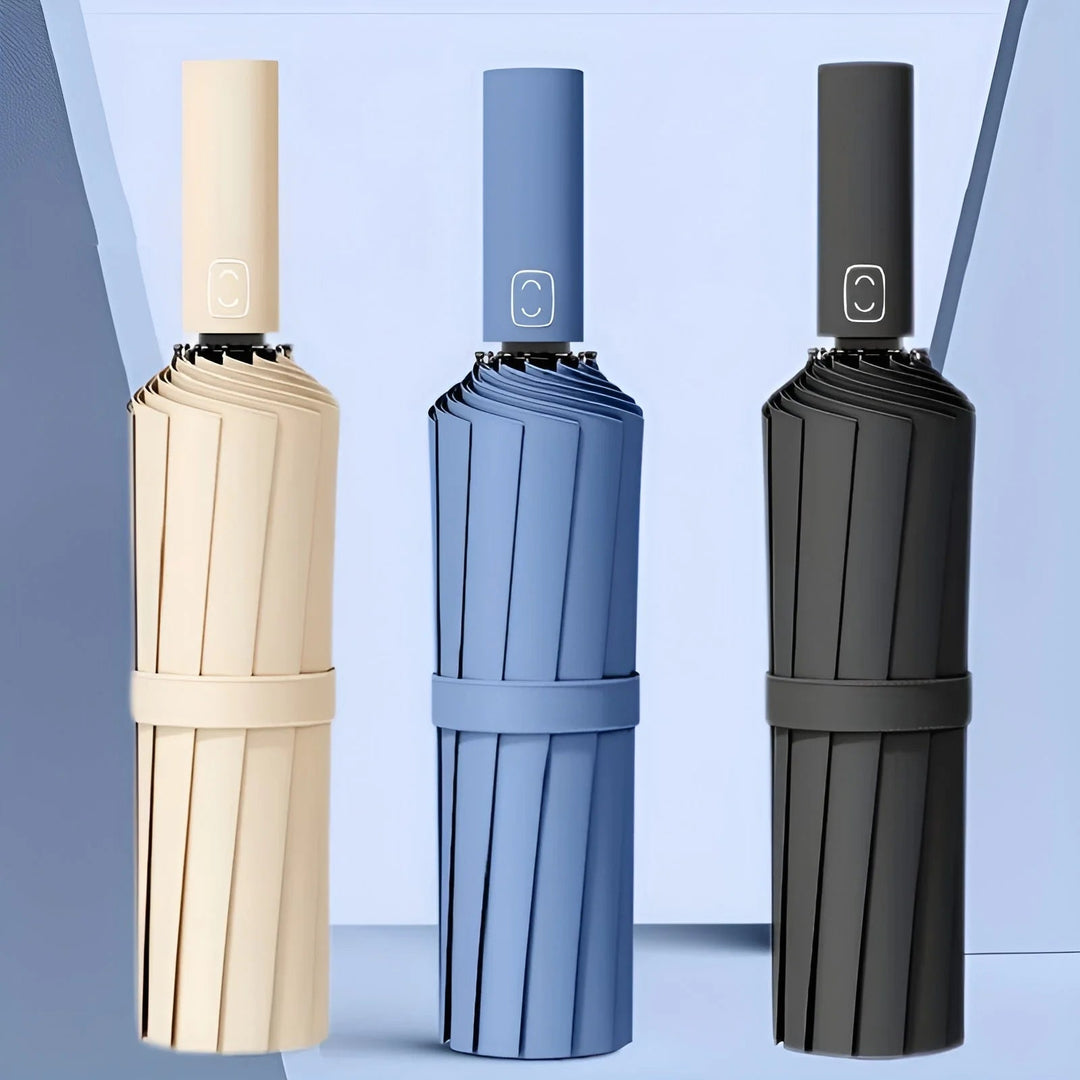 Unisex Regenschirm mit UV-Schutz und windfester Konstruktion 7