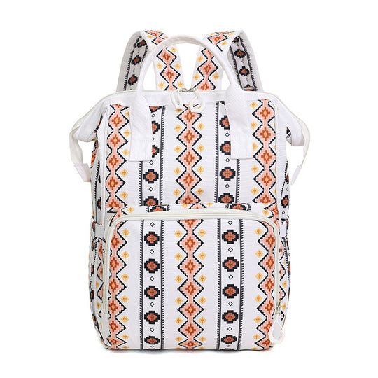Unisex Reiserucksack mit geometrischem Muster 1