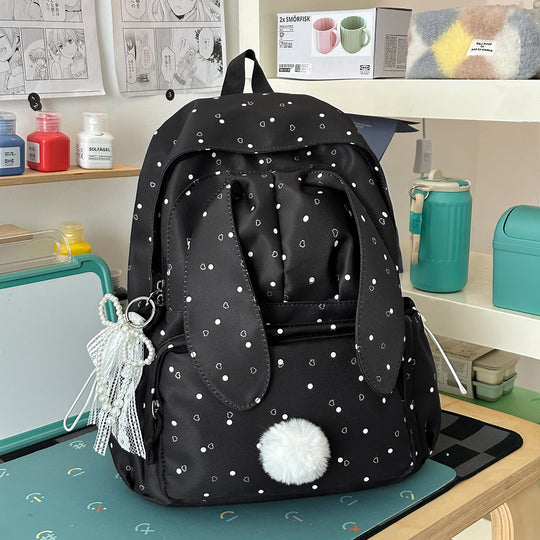 Unisex Rucksack mit Hasenmotiv Verspielt und Funktional 1