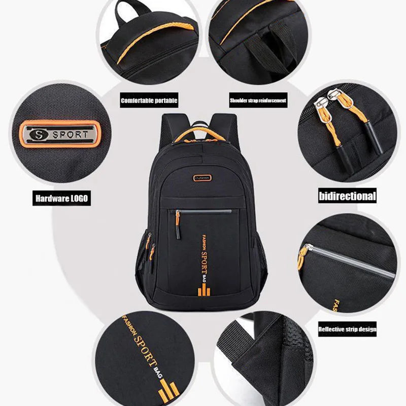 Unisex Rucksack mit großem Fassungsvermögen für Geschäftsreisen 1