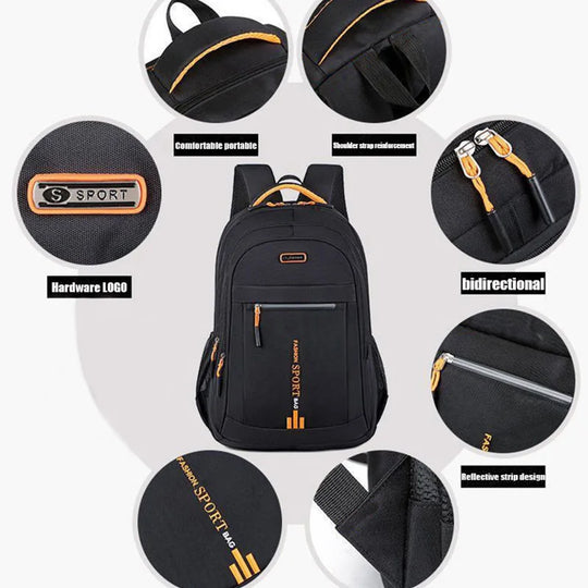 Unisex Rucksack mit großem Fassungsvermögen für Geschäftsreisen 1
