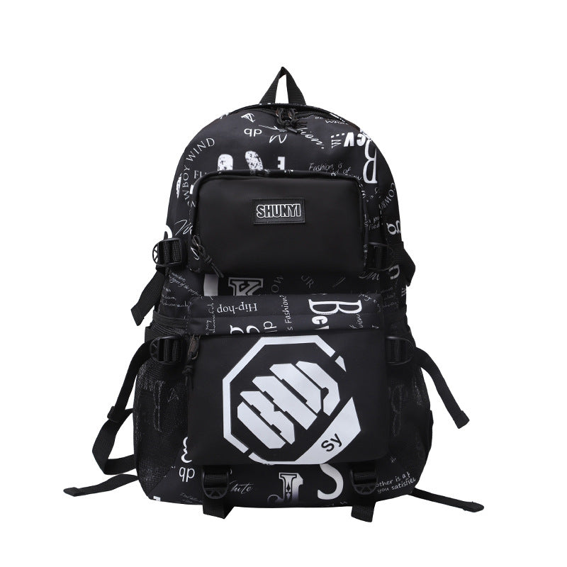 Unisex Rucksack mit modernem Grafikdesign 3