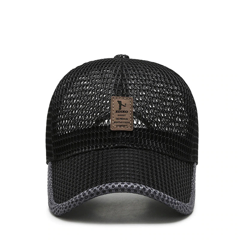 Unisex Sommer Kappe mit Atmungsaktivem Design und Verstellbarem Snapback 1