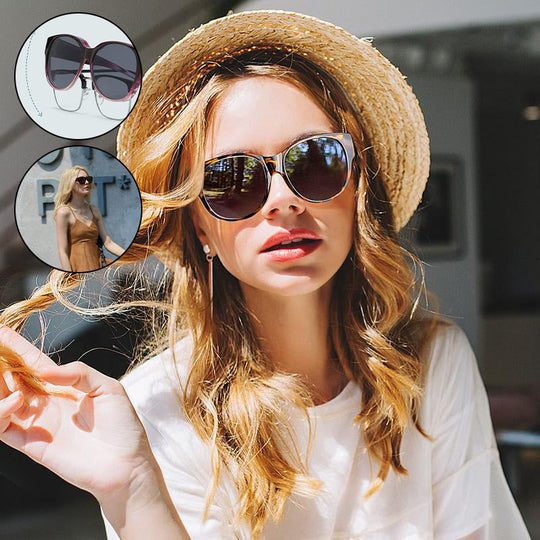 Unisex Sonnenbrille Fit Over Cat-Eye Design mit Polarisierenden Gläsern 1