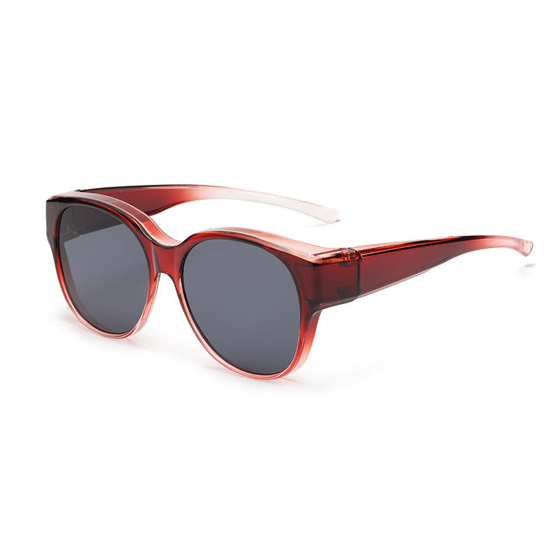 Unisex Sonnenbrille Fit Over Cat-Eye Design mit Polarisierenden Gläsern 12