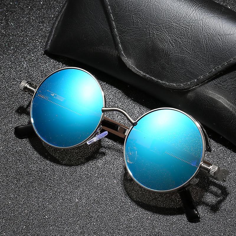 Unisex Sonnenbrille Vintage Retro-Design mit Polarisierter UV400 Schutz 1