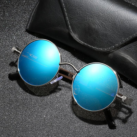 Unisex Sonnenbrille Vintage Retro-Design mit Polarisierter UV400 Schutz 1