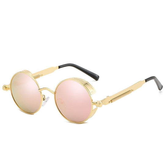 Unisex Sonnenbrille Vintage Retro-Design mit Polarisierter UV400 Schutz 7