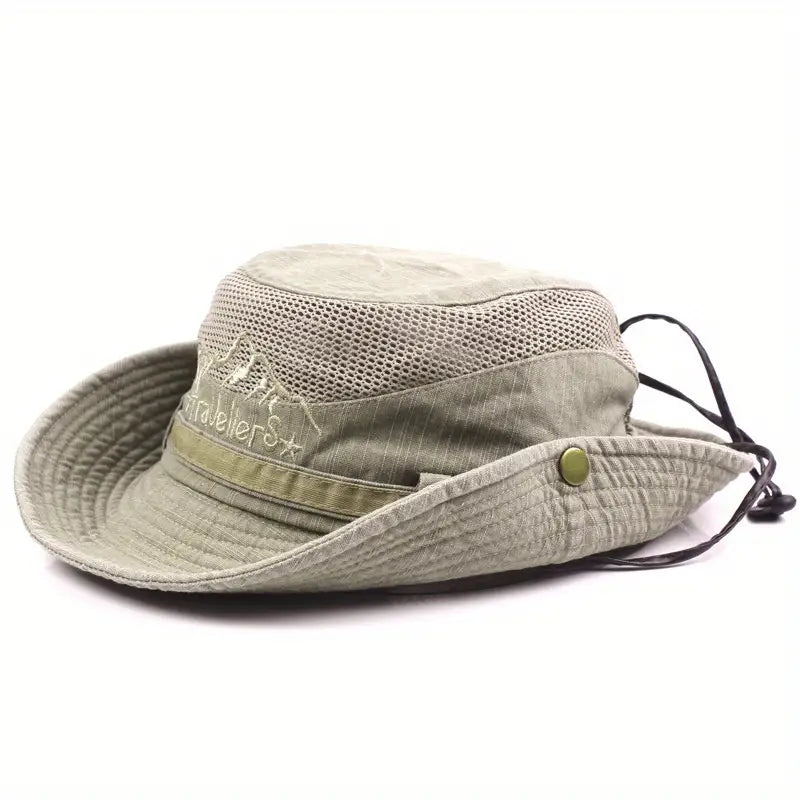 Unisex Sonnenhut Outdoor Mit Breitem Rand Für Abenteuer 0