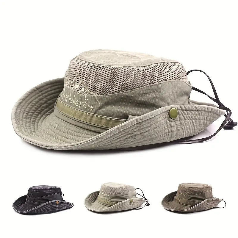 Unisex Sonnenhut Outdoor Mit Breitem Rand Für Abenteuer 1