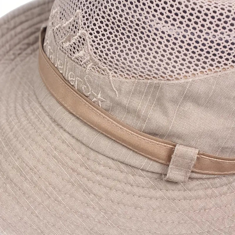 Unisex Sonnenhut Outdoor Mit Breitem Rand Für Abenteuer 6