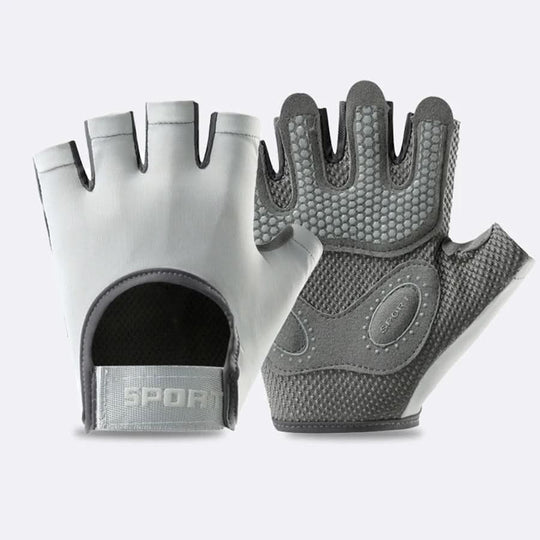 Unisex Sporthandschuhe Halbfinger für Fitness Aktivitäten 9