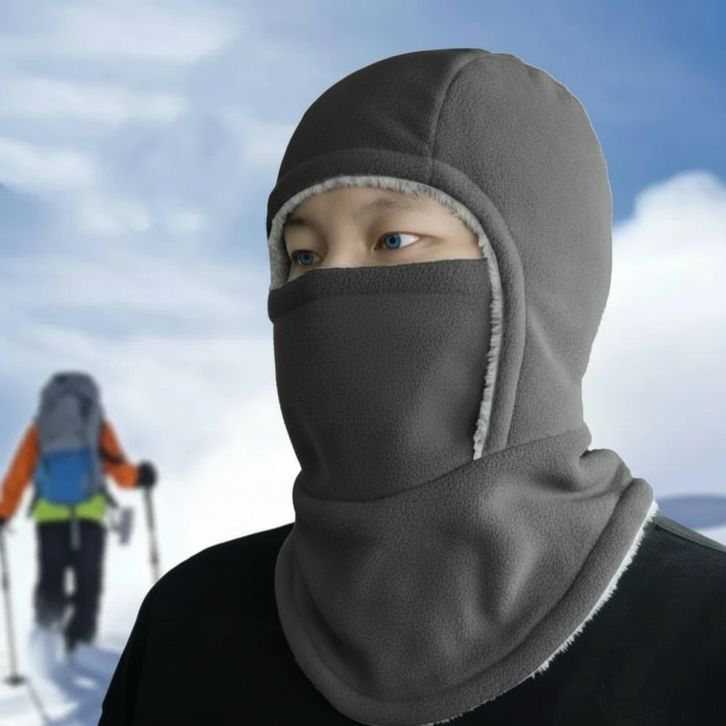 Unisex Sturmhaube Fleece für Kälte – Winddichte Sturmmaske für Fahrrad und Wintersport 3