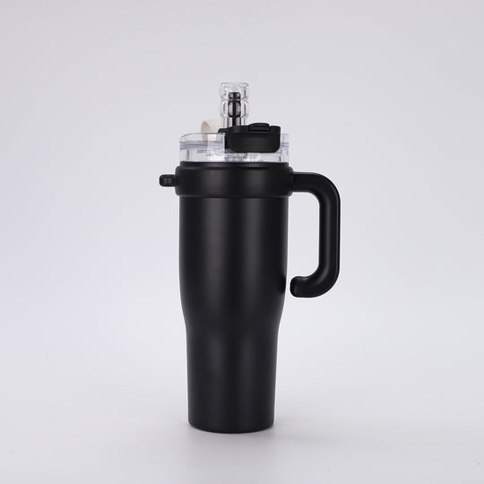 Unisex Thermo Trinkbecher Isoliert für Unterwegs, Mehrwegbecher für Heiß- und Kaltgetränke 9