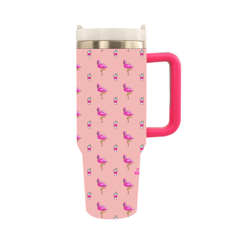 Unisex Thermo Trinkbecher mit Künstlerischem Design für Heiße und Kalte Getränke 1