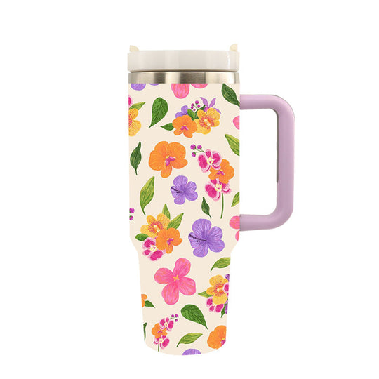 Unisex Thermo Trinkbecher mit Künstlerischem Design für Heiße und Kalte Getränke 3