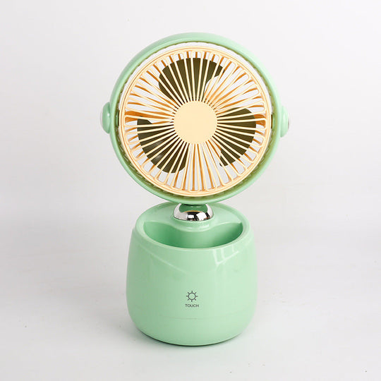 Unisex Tischventilator Leise Modern mit Zwei Geschwindigkeitseinstellungen 1