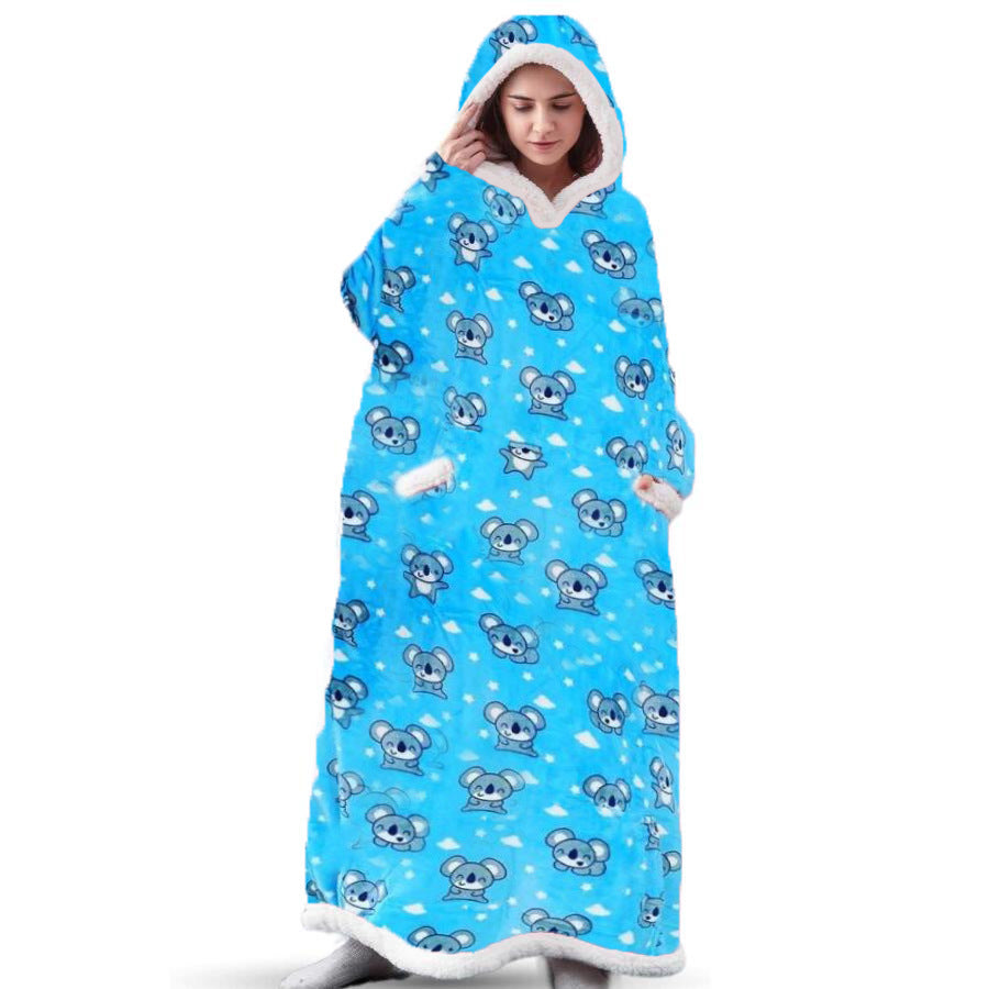 Unisex Tragbare Hoodie-Decke für ultimativen Komfort 6