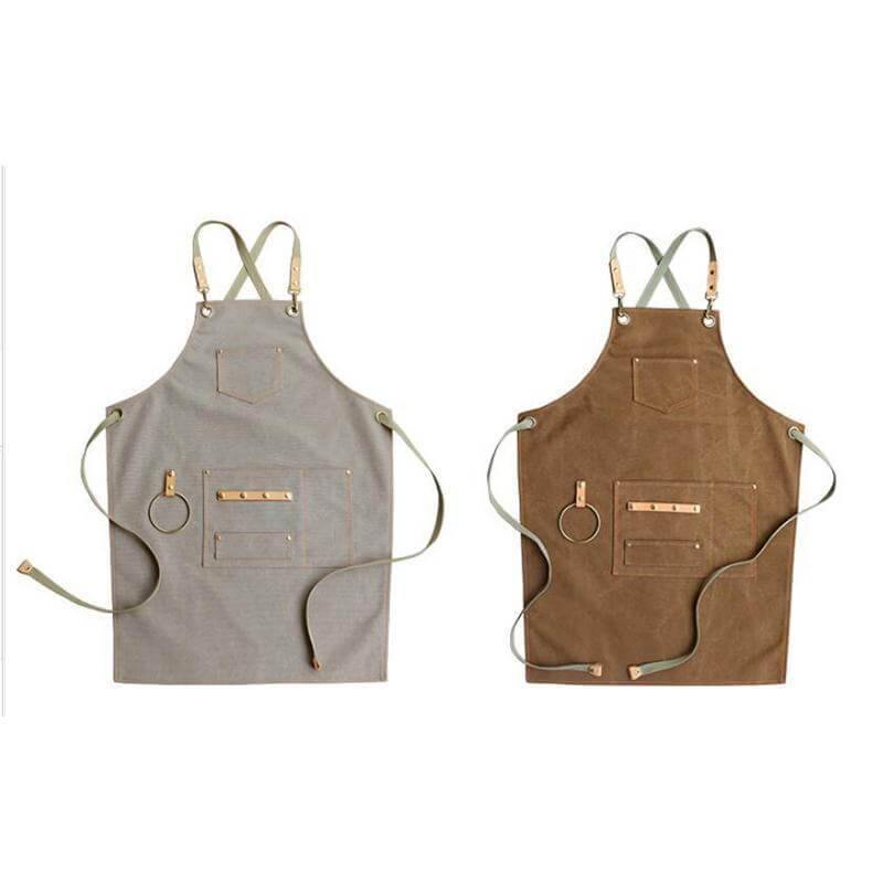 Unisex Vintage Kochschürze im Minimalistischen Stil für die Küche 1