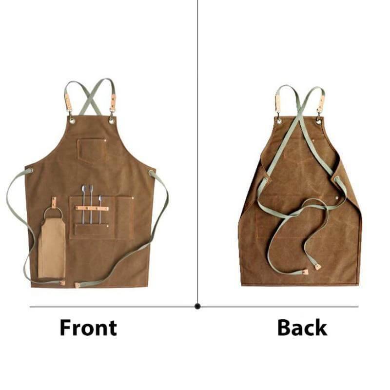 Unisex Vintage Kochschürze im Minimalistischen Stil für die Küche 2