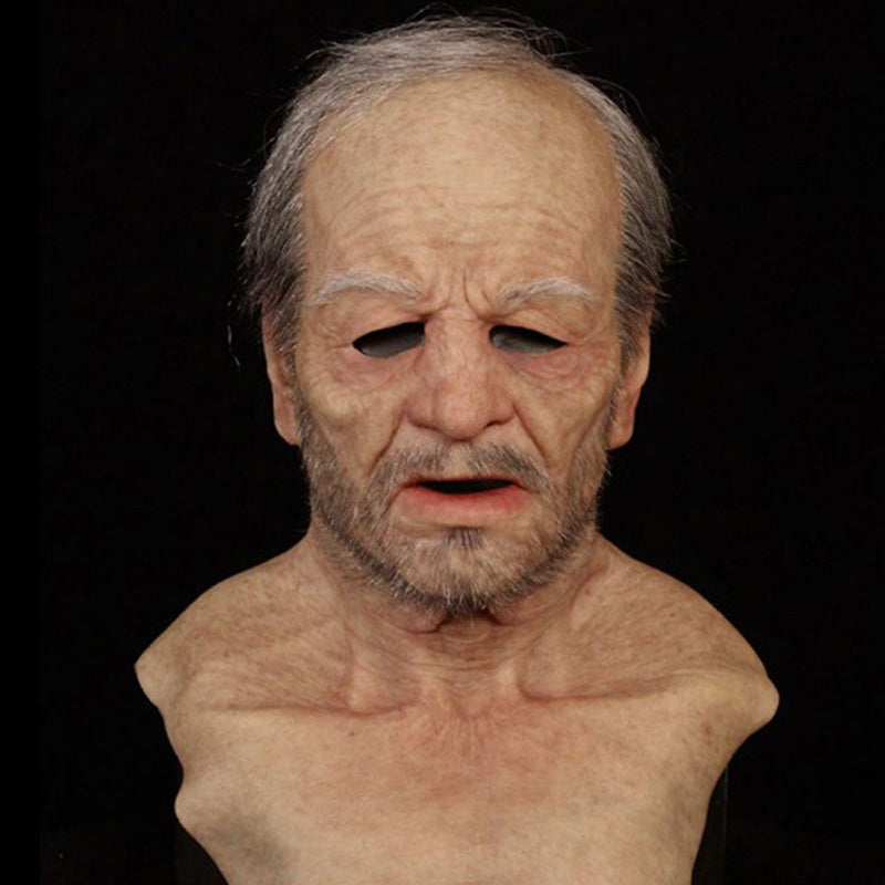 Unisex Vollgesichtsmaske Realistisch für Halloween und Cosplay 18