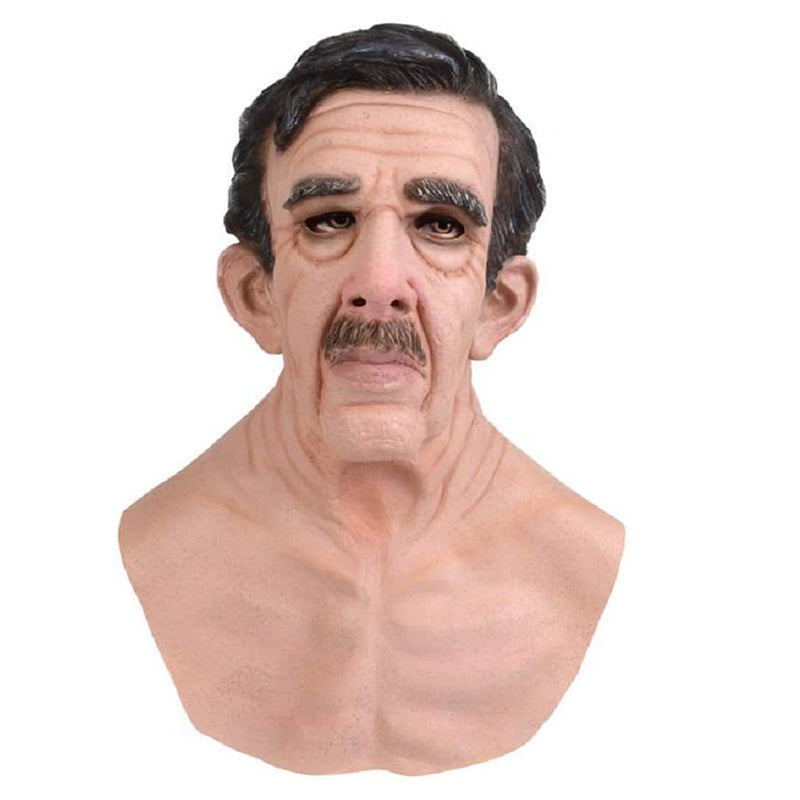 Unisex Vollgesichtsmaske Realistisch für Halloween und Cosplay 20