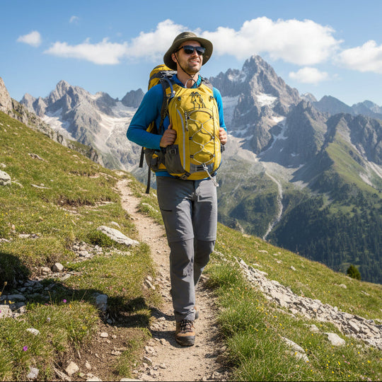Unisex Wander- und Fahrradrucksack für Abenteuer mit Wasserabweisenden Eigenschaften 2