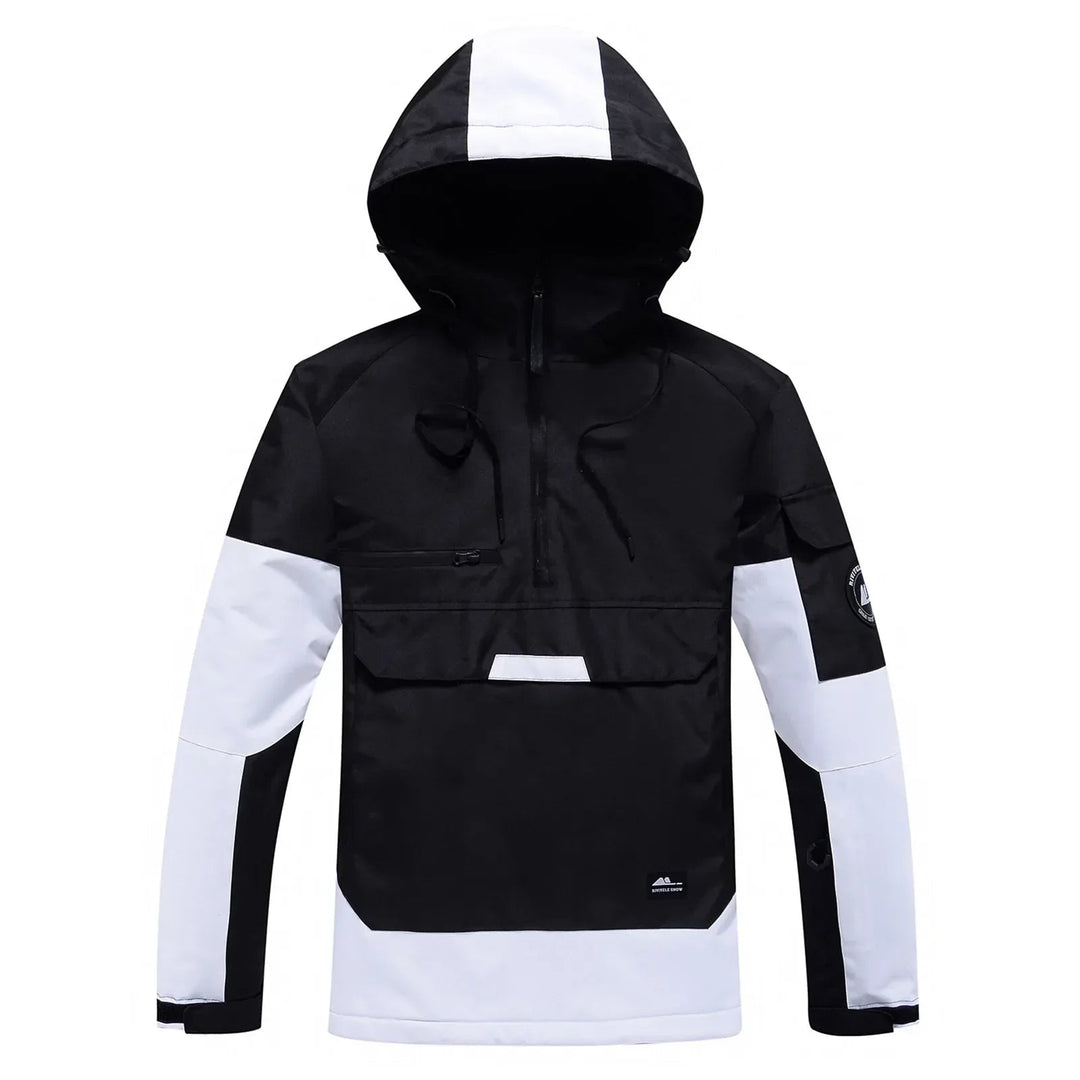 Unisex Winterjacke mit Kapuze für kalte Tage, ideal für Wintersport und Outdoor-Aktivitäten 4