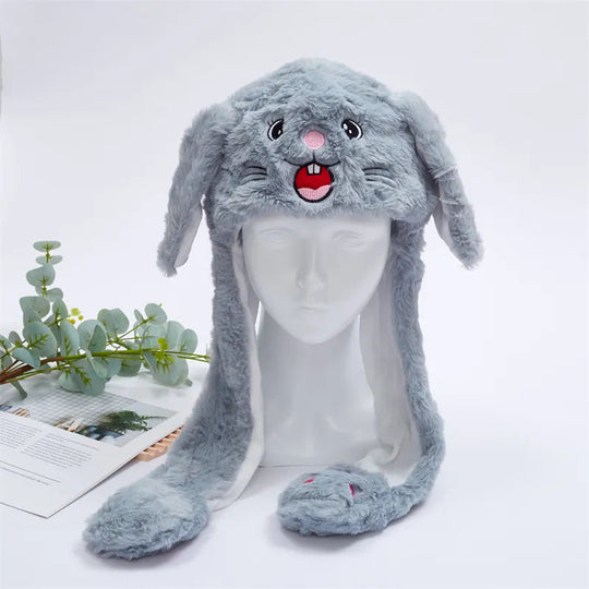 Unisex Wintermütze Mit Beweglichen Ohren Für Spaßige Anlässe 40