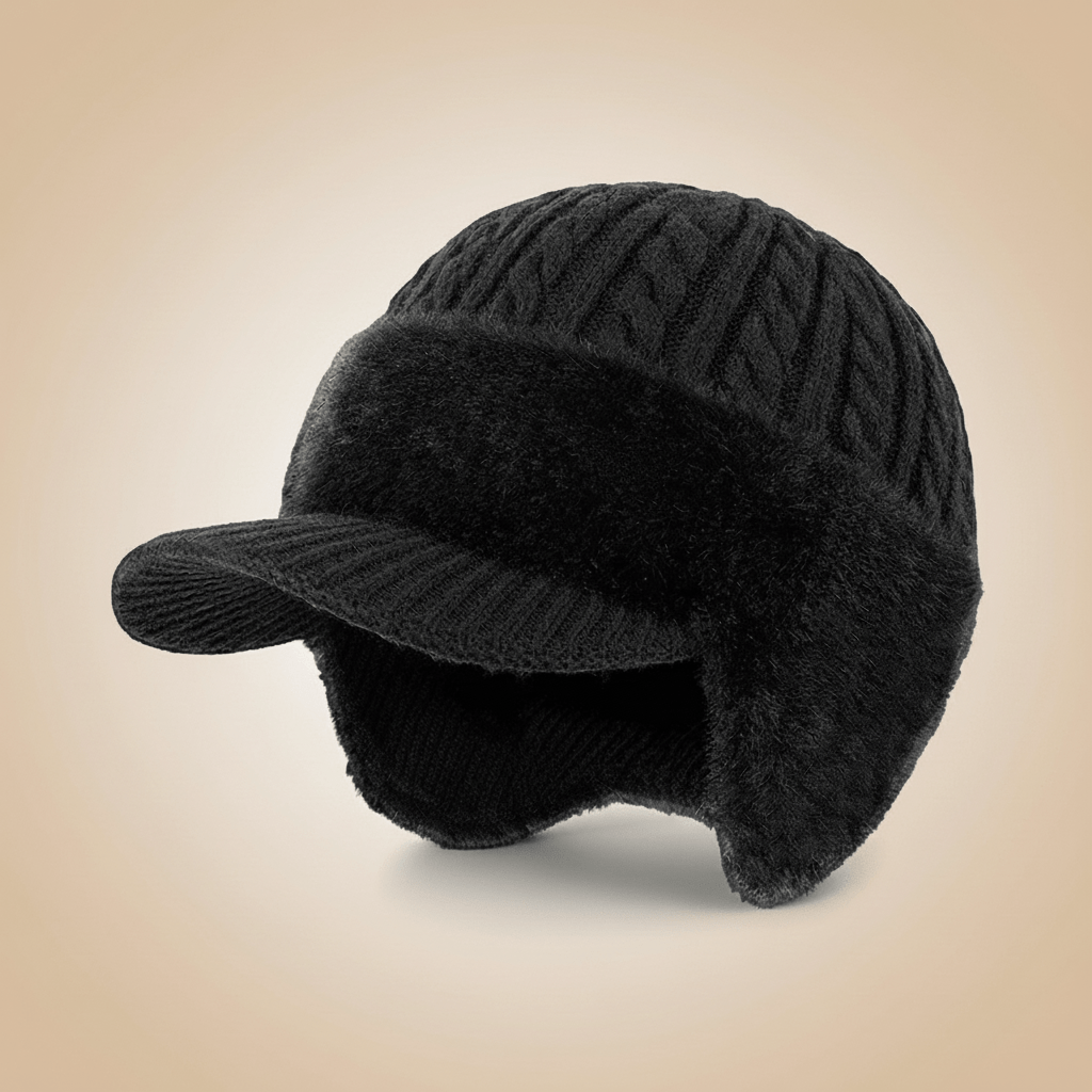 Unisex Wintermütze Trapper-Stil mit Ohrenschutz für kalte Temperaturen 3