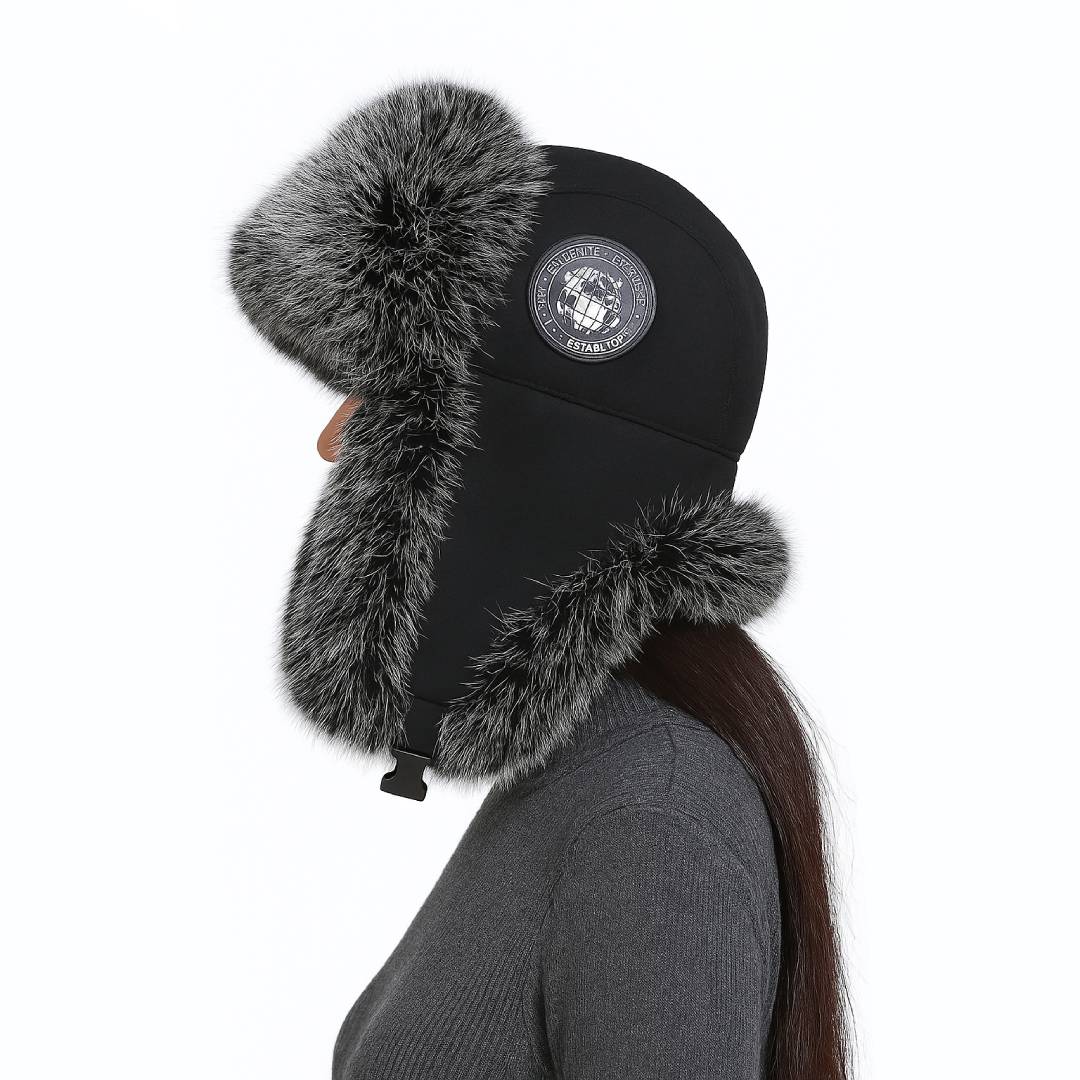 Unisex Wintermütze mit Ohrenklappen im Trapper-Stil 1