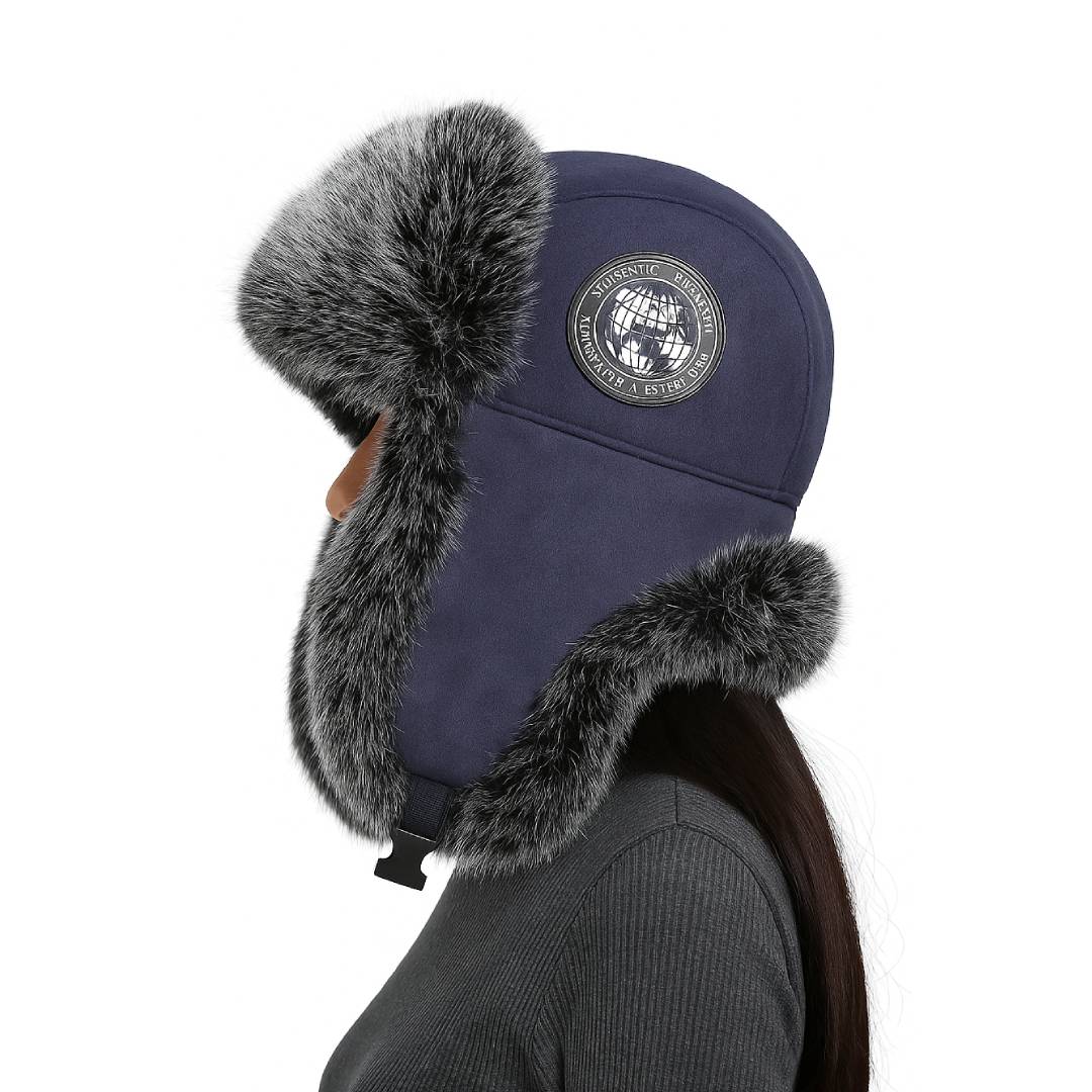 Unisex Wintermütze mit Ohrenklappen im Trapper-Stil 2