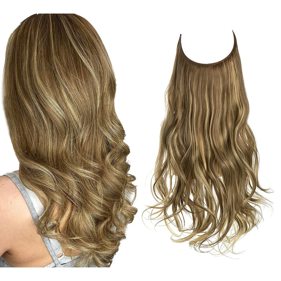 Unsichtbare Haarsträhnen für volles Haar 13