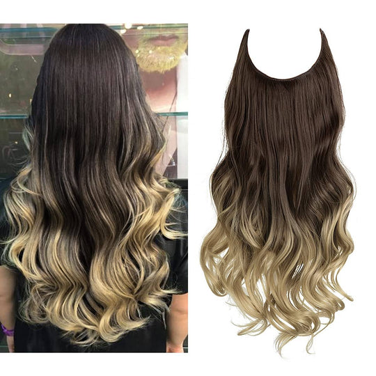 Unsichtbare Haarsträhnen für volles Haar 27