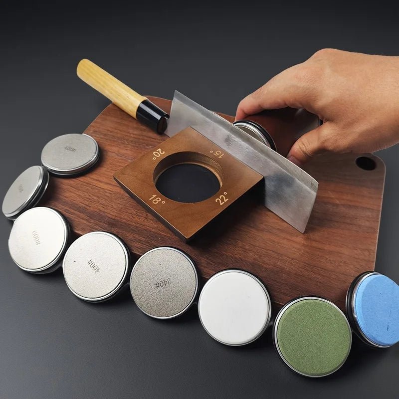 Verstellbarer Rollmesserschärfer für Präzises Messer Schärfen 5